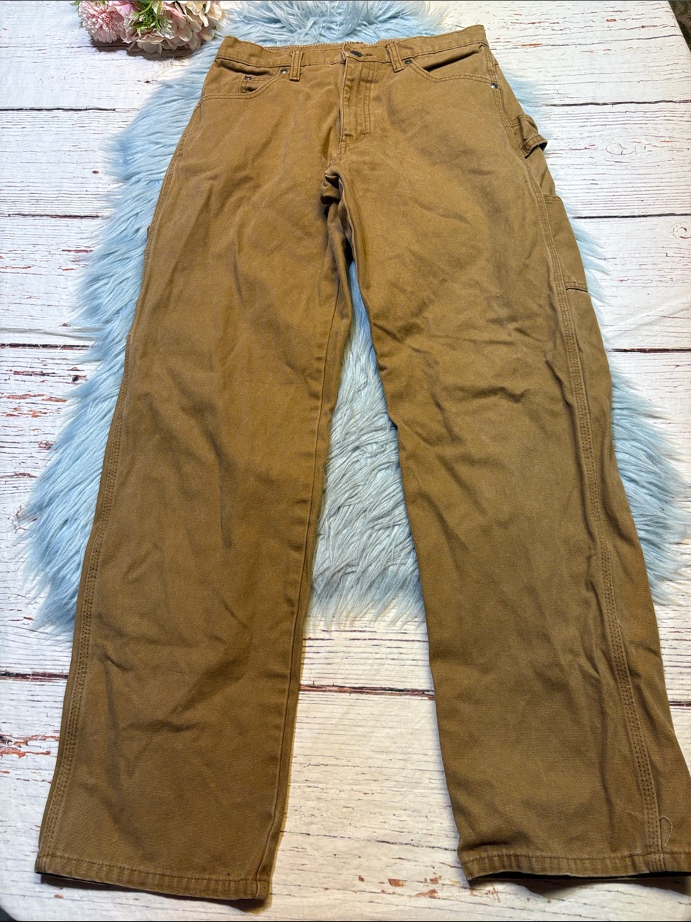 Dickies Men's Carpenter Pants in Tan Sz 30X32